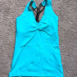 Beyond Yoga Turquoise Tank Top